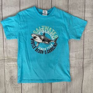 Myrtle Beach youth M vacation graphic print short sleeve Crewneck tshirt